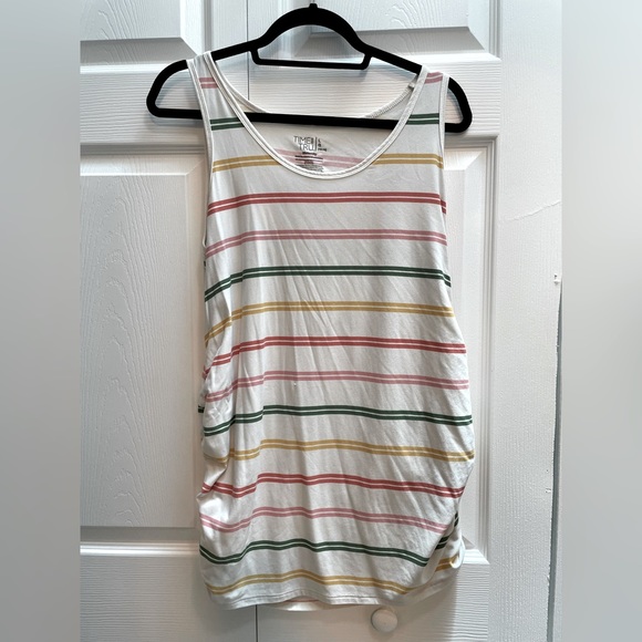 Tops - Time & Tru Maternity Stretch Tank Top Size Large